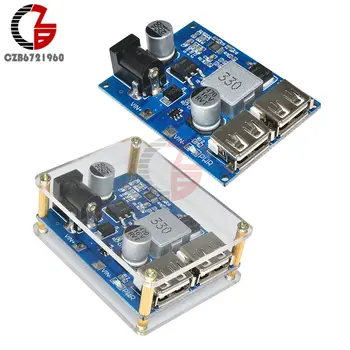 DC-DC Step Down Power Supply 12V to 5V 5A LM2596S Voltage Regulator Step-Down Buck Converter Dual USB with Acrylic Case
DC-DC Step Down Power Supply 12V to 5V 5A LM2596S Voltage Regulator Step-Down Buck Converter Dual USB with Acrylic Case