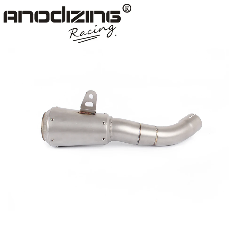 Motorcycle 45MM Exhaust Pipe Muffler Silence For YAMAHA YZFR3 YZF-R3 YZF R3 2015 2016 15 16 | Автомобили и мотоциклы