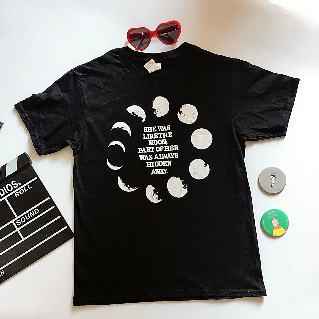 hahayule She Was Like the Moon,part of Her Was Always Hiding Away Tees Moon Printed Women Tshirts Summer Cacual Tops
hahayule She Was Like the Moon,part of Her Was Always Hiding Away Tees Moon Printed Women Tshirts Summer Cacual Tops