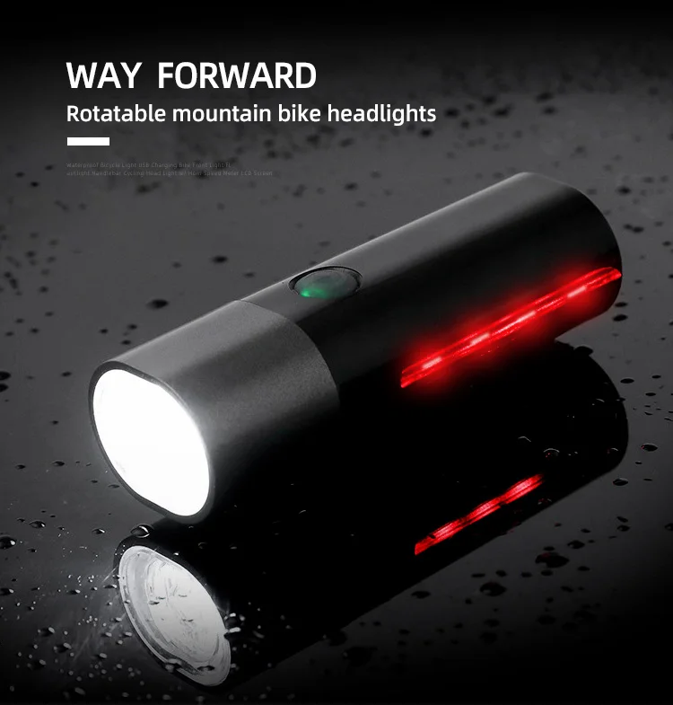 Best Waterproof Bicycle Light USB Charging IPX5 Flashlight For Bike  Headlight Cycling Front Lamp 0