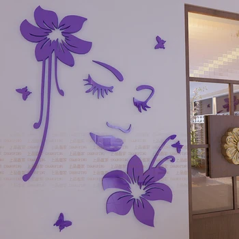 New arrival Women spend flower 3D Acrylic mirror wall stickers Creative Bedroom TV backdrop Decoration DIY art wall decor
New arrival Women spend flower 3D Acrylic mirror wall stickers Creative Bedroom TV backdrop Decoration DIY art wall decor