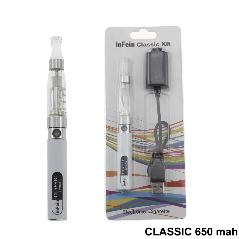 inFein CLASSIC Electronic Cigarette 650mah White no-logo.jpg