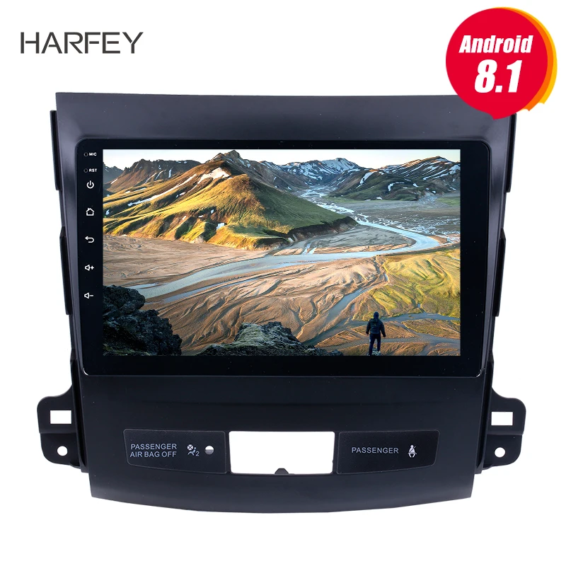 Harfey for 2006-2014 MITSUBISHI Outlander 9" Android 8.1 Radio Bluetooth GPS Navigation system with WIFI Car Multimedia Player
Harfey for 2006-2014 MITSUBISHI Outlander 9" Android 8.1 Radio Bluetooth GPS Navigation system with WIFI Car Multimedia Player