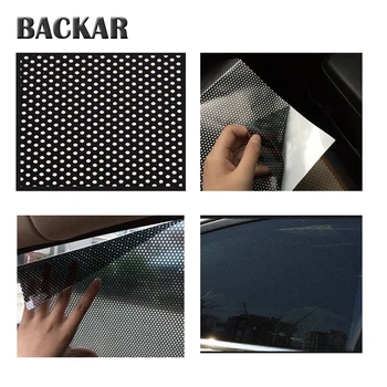 BACKAR Universal Car Side Window Sunshade Electrostatic Film Black Static Sun Shades Barrier For Ford Kia Chevrolet Mitsubishi
BACKAR Universal Car Side Window Sunshade Electrostatic Film Black Static Sun Shades Barrier For Ford Kia Chevrolet Mitsubishi