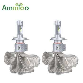 AmmToo Canbus H7 LED Car Headlight H4 luces Led para Auto HB4 HB3 Led Bulb H11 9005 9006 Hi/Lo Auto lamp Fanless 6500K 8000Lm
AmmToo Canbus H7 LED Car Headlight H4 luces Led para Auto HB4 HB3 Led Bulb H11 9005 9006 Hi/Lo Auto lamp Fanless 6500K 8000Lm