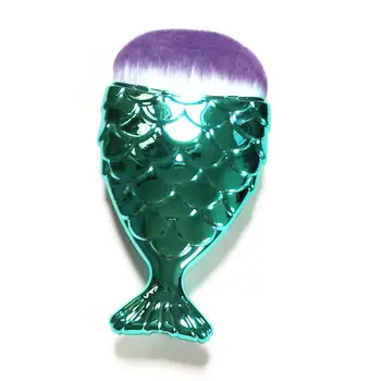 10.5cm high quality colorful nylon hair BB Makeup Brush green plastic hande fish liquid mask Brushes Tools
10.5cm high quality colorful nylon hair BB Makeup Brush green plastic hande fish liquid mask Brushes Tools