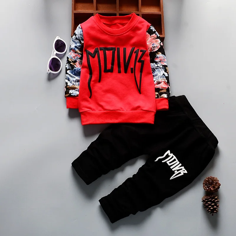 Letter Print Kids Clothing Set Long Sleeve Little Girls Clothes Spring Autumn Boys Sport Suits 1 2 3 4 Year Children Tracksuits
Letter Print Kids Clothing Set Long Sleeve Little Girls Clothes Spring Autumn Boys Sport Suits 1 2 3 4 Year Children Tracksuits