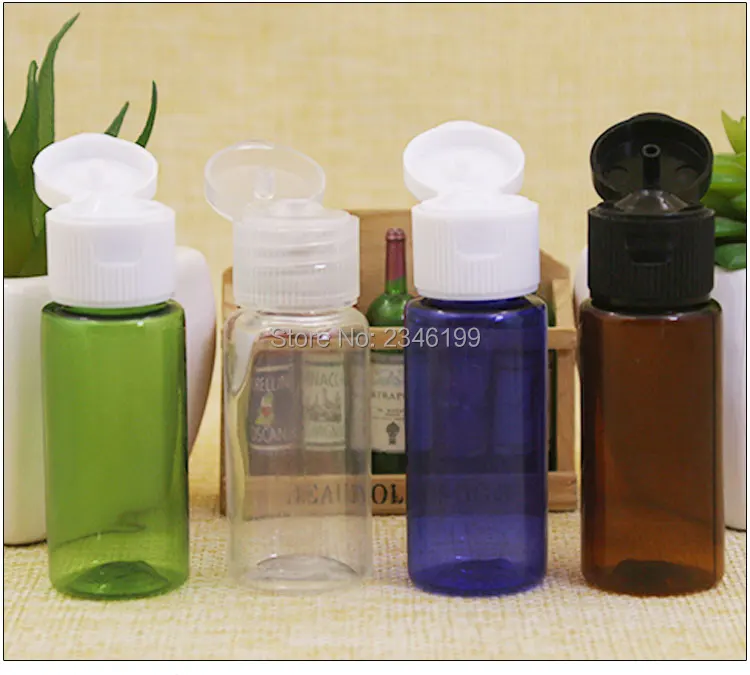 Plastic Bottle 15ml Empty Cosmetic Packaging Flip Cover Bottle Empty Plastic Cosmetic Container Transparent Cap Packaging (7)