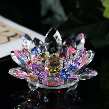 80mm Feng shui Quartz Crystal Lotus Flower Crafts Glass Paperweight Ornaments Figurines Home Wedding Party Decor Gifts Souven
80mm Feng shui Quartz Crystal Lotus Flower Crafts Glass Paperweight Ornaments Figurines Home Wedding Party Decor Gifts Souven