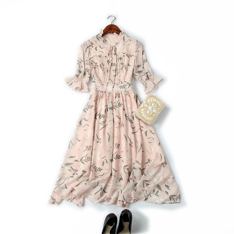 2019 new spring elegant girl Print Chiffon dress ladies Sweet Party Dress A Line Summer Womens empire Knee Length sexy dresses
2019 new spring elegant girl Print Chiffon dress ladies Sweet Party Dress A Line Summer Womens empire Knee Length sexy dresses