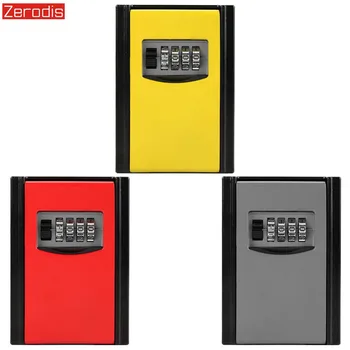 Key Lock Box 4 Digit Combination Wall Mount Key Storage Secret Box Storage Box Password Key Organizer Case Indoor Outdoor
Key Lock Box 4 Digit Combination Wall Mount Key Storage Secret Box Storage Box Password Key Organizer Case Indoor Outdoor