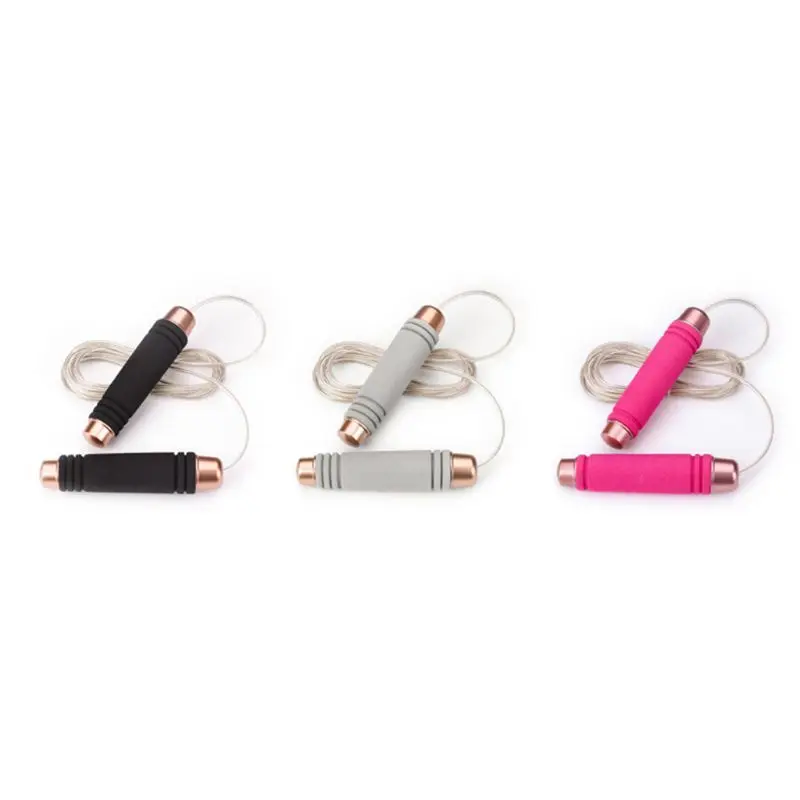 Jump Rope Plastic Handle Anti Slip Comfortable Foam Pad Fast Speed Steel Wire Rope Skipping Lose Weight Gym Home PE Supply
Jump Rope Plastic Handle Anti Slip Comfortable Foam Pad Fast Speed Steel Wire Rope Skipping Lose Weight Gym Home PE Supply