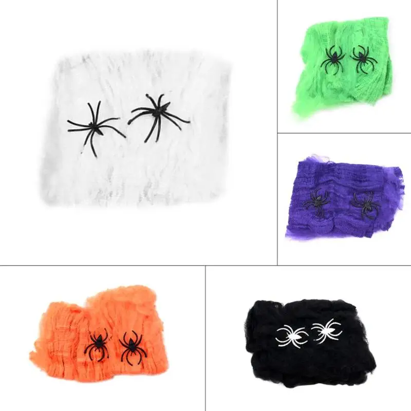 Cobweb Spider Web Horror Party Scene Props Halloween Haunted House Decoration Accessories
Cobweb Spider Web Horror Party Scene Props Halloween Haunted House Decoration Accessories