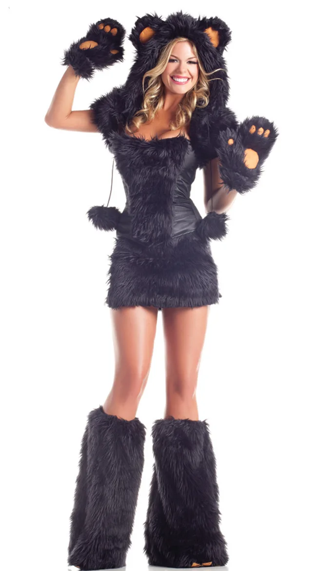 Adult female bear costume for sale