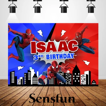 Custom Name Photocall Cartoon Spiderman theme Backdrops Newborn Children Birthday Photo Backdrops for Photo Studio 220x150cm
Custom Name Photocall Cartoon Spiderman theme Backdrops Newborn Children Birthday Photo Backdrops for Photo Studio 220x150cm