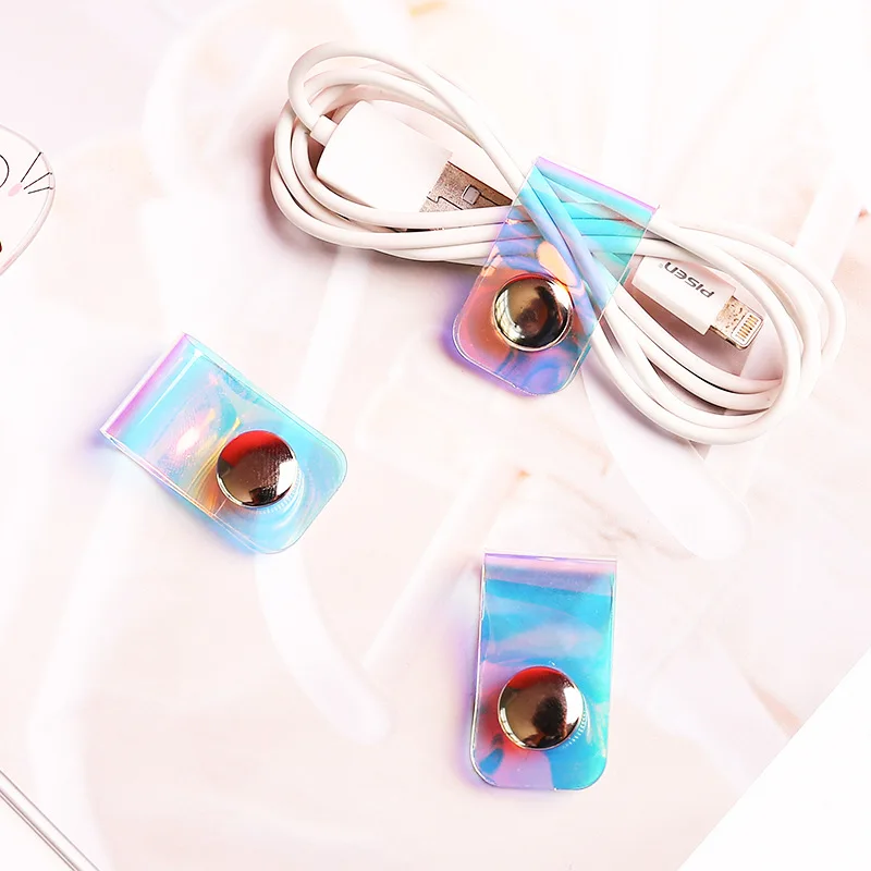 Portable Earphone Data Cable Buckle Storage Rack Organizer Line Storage Clip Laser Snap Button Winder Fixed Fit Cable Wire Clips
Portable Earphone Data Cable Buckle Storage Rack Organizer Line Storage Clip Laser Snap Button Winder Fixed Fit Cable Wire Clips