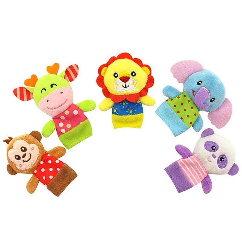 5PCS Finger Puppet Infant Baby Plush Animal Stuffed Appease Toys Parent-child interaction Early development boys girls gift
5PCS Finger Puppet Infant Baby Plush Animal Stuffed Appease Toys Parent-child interaction Early development boys girls gift