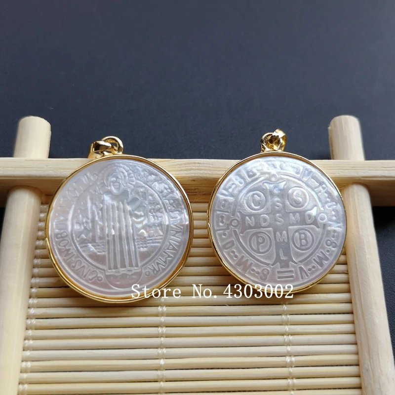 100pcs/lot Natural Round Cross & San Benito Mother of Pearl Shell Pendant San Benito Pearl Shell MOP Charms for Necklace
100pcs/lot Natural Round Cross & San Benito Mother of Pearl Shell Pendant San Benito Pearl Shell MOP Charms for Necklace
