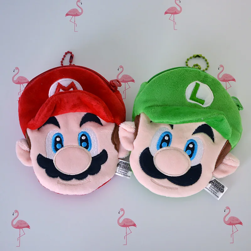 IVYYE 1PCS Super Mario bros Anime Plush Coin Purse Cartoon Soft Change Purses Coins Pouch Money Wallet Card Key Bags Kid Gift
IVYYE 1PCS Super Mario bros Anime Plush Coin Purse Cartoon Soft Change Purses Coins Pouch Money Wallet Card Key Bags Kid Gift