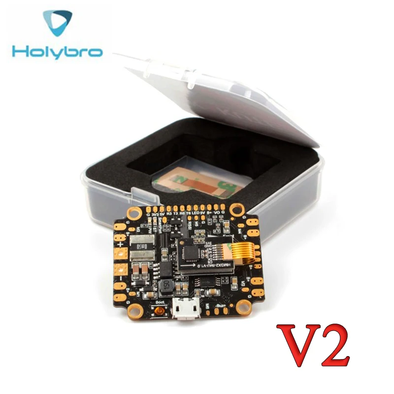 Holybro Kakute F4 AIO V2 STM32 F405 Flight Controller Control With Betaflight OSD Flight Controller for FPV Freestyle Drone
Holybro Kakute F4 AIO V2 STM32 F405 Flight Controller Control With Betaflight OSD Flight Controller for FPV Freestyle Drone