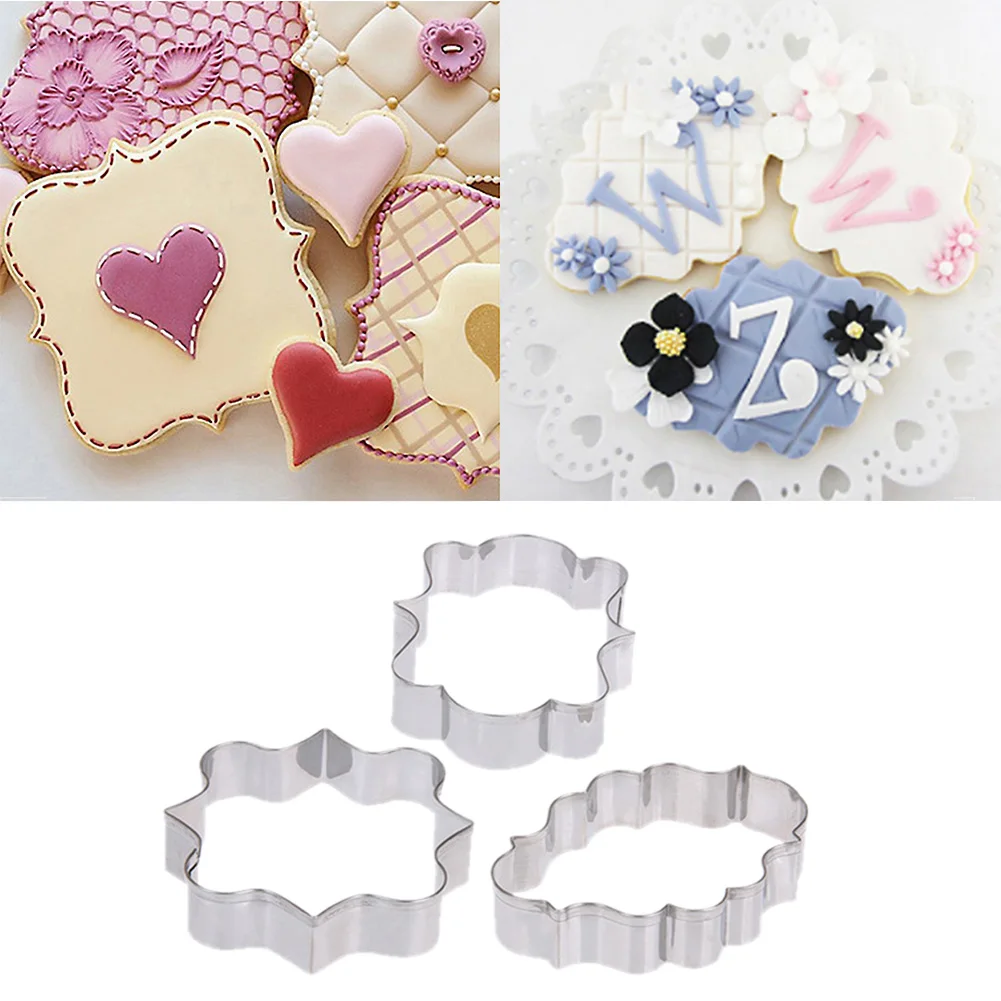3/4/6Pcs Fondant Cookie Cutters Stainless Steel Cake Decorating Tools DIY Pastry Biscuit Mold Dessert Cake Baking Molds
3/4/6Pcs Fondant Cookie Cutters Stainless Steel Cake Decorating Tools DIY Pastry Biscuit Mold Dessert Cake Baking Molds