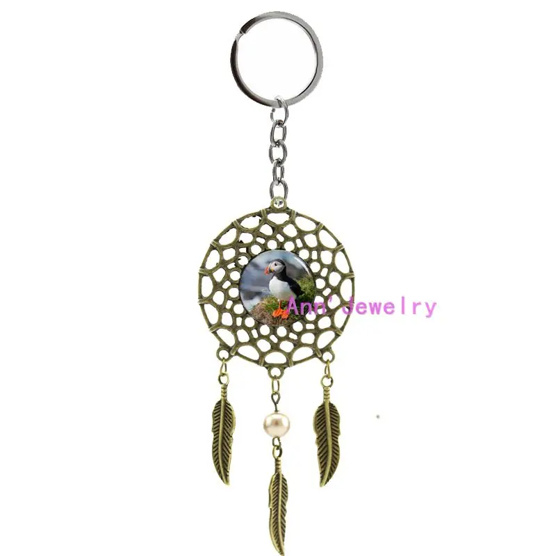 258-Atlantic Puffin keychain Fratercula Arctica indian dreamcatcher custom birds feather custom wedding groom bars, or set
258-Atlantic Puffin keychain Fratercula Arctica indian dreamcatcher custom birds feather custom wedding groom bars, or set