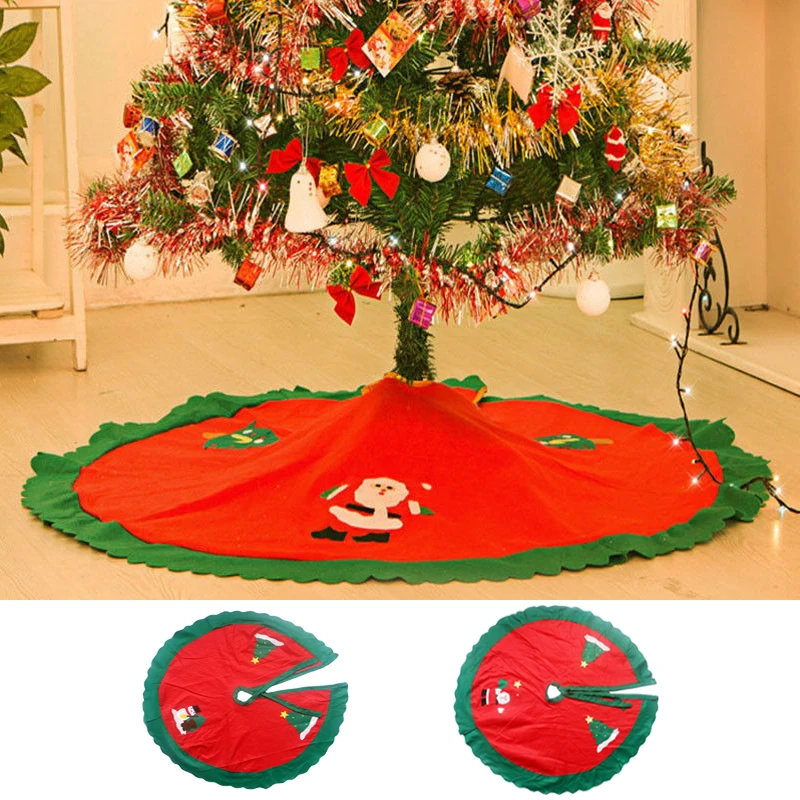 1PCS 90*90cm Red Christmas Tree Skirts Carpet Christmas Tree Decorations For Home Party Ornaments Non-woven Xmas Tree Skirt
1PCS 90*90cm Red Christmas Tree Skirts Carpet Christmas Tree Decorations For Home Party Ornaments Non-woven Xmas Tree Skirt