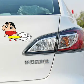 10 x Car Covers Funny Cartoon Crayon Shin-chan With Dog Car Stickers Accessories Decal for Ford Fiat Peugeot VW Honda Mazda Opel
10 x Car Covers Funny Cartoon Crayon Shin-chan With Dog Car Stickers Accessories Decal for Ford Fiat Peugeot VW Honda Mazda Opel