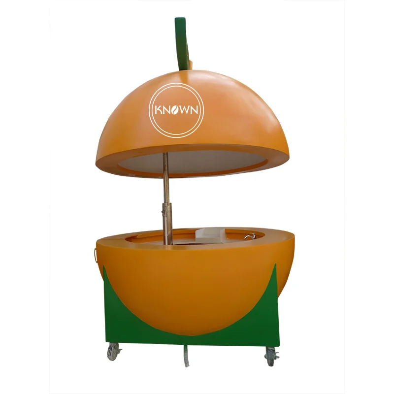 4 wheels movable lemon style fruit shape kiosk with lifting system fruit van fruit food cart for commercial
4 wheels movable lemon style fruit shape kiosk with lifting system fruit van fruit food cart for commercial