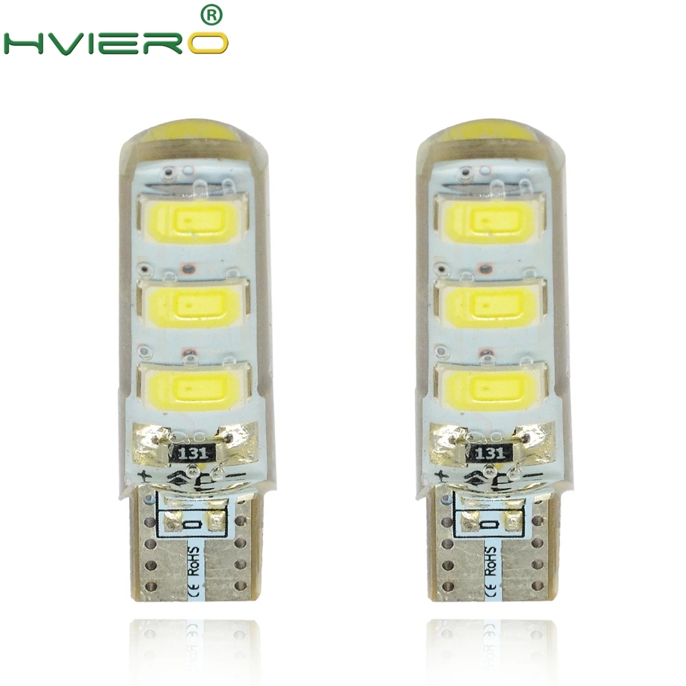 2X Car LED T10 194 W5W DC 12V Canbus 6SMD 5050 Silicone shell LED Lights Bulb No Error Led Tail Parking Fog light Auto Car Lamp 
2X Car LED T10 194 W5W DC 12V Canbus 6SMD 5050 Silicone shell LED Lights Bulb No Error Led Tail Parking Fog light Auto Car Lamp