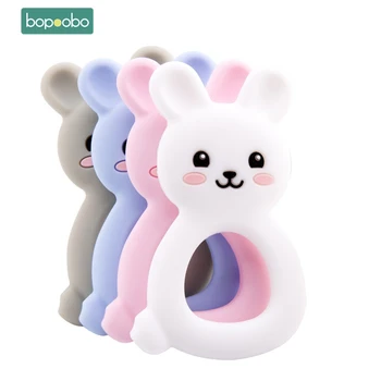 Bopoobo 1pc Baby Teether Bpa Free Silicone Rabbit Food Grade Chewable Nursing Teething Necklace Accessory Baby Products Newborn
Bopoobo 1pc Baby Teether Bpa Free Silicone Rabbit Food Grade Chewable Nursing Teething Necklace Accessory Baby Products Newborn