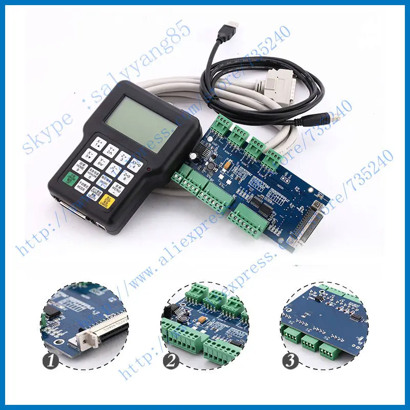 original RichAuto DSP handle 0501 controller 3 axis cnc engraving machine controller
original RichAuto DSP handle 0501 controller 3 axis cnc engraving machine controller