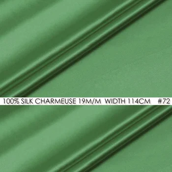 SILK CHARMEUSE SATIN 114cm width 19momme/100% Pure Mulberry Silk Fabric/China Silk Tissu Suppliers Deep Bamboo Green NO 72
SILK CHARMEUSE SATIN 114cm width 19momme/100% Pure Mulberry Silk Fabric/China Silk Tissu Suppliers Deep Bamboo Green NO 72