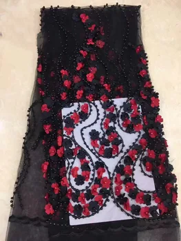 African Lace Fabric 2019 High Quality Lace, Pearls Embroidery Tulle Lace Fabric, African Lace Beaded 5 Yards TS7609
African Lace Fabric 2019 High Quality Lace, Pearls Embroidery Tulle Lace Fabric, African Lace Beaded 5 Yards TS7609