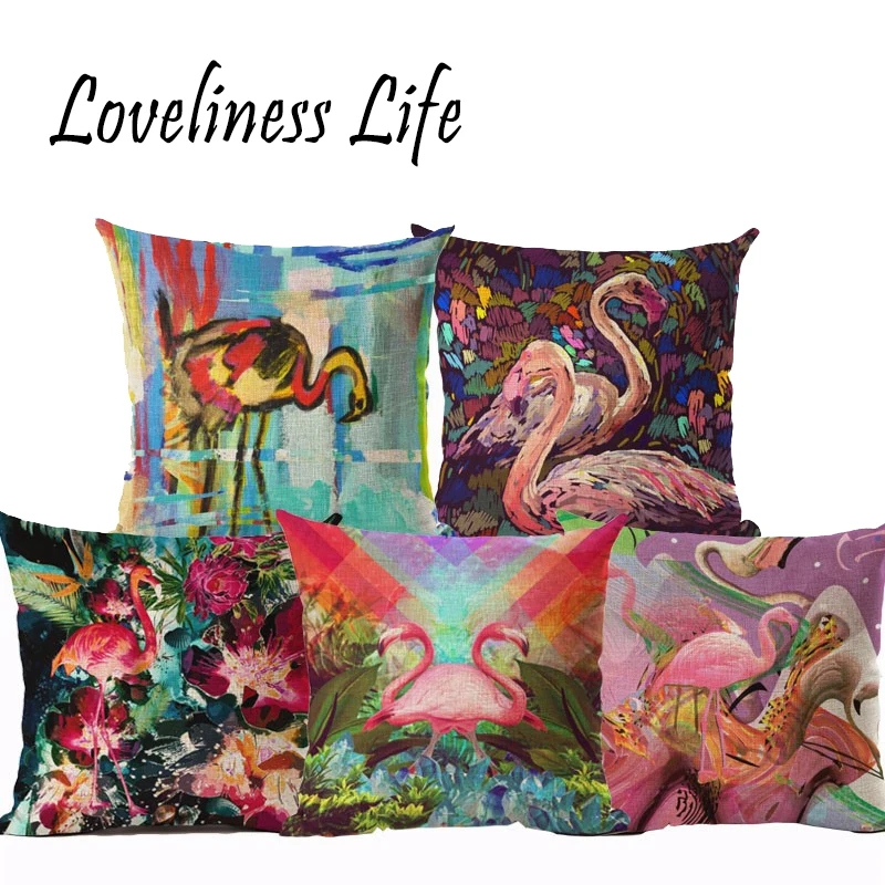 Watercolor Painting Bird Flamingo Cushion Covers Birds And Flowers Pillow Cover Home Decorative Sofa Throws Velvet Pillowcase
Watercolor Painting Bird Flamingo Cushion Covers Birds And Flowers Pillow Cover Home Decorative Sofa Throws Velvet Pillowcase