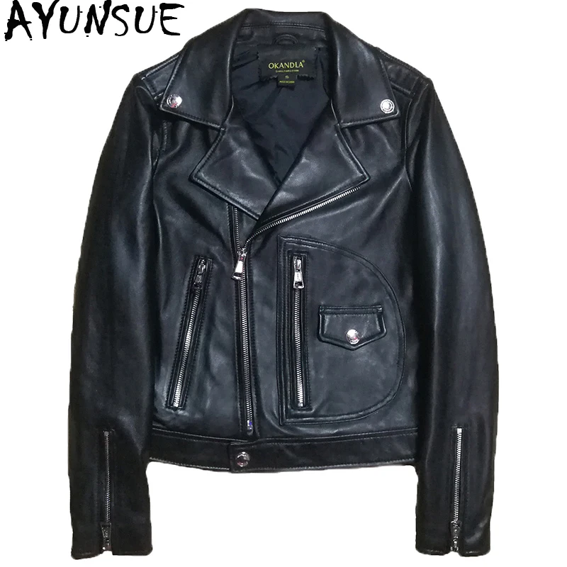 Women's Fur Coat Real Genuine Leather Jacket Women Clothes 2019 Spring Autumn Korean Vintage Sheepskin Coat Female Jacket ZT2168
Women's Fur Coat Real Genuine Leather Jacket Women Clothes 2019 Spring Autumn Korean Vintage Sheepskin Coat Female Jacket ZT2168