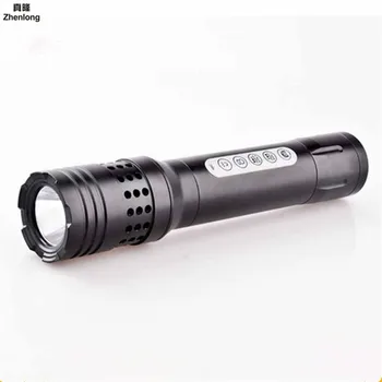 250 Lumens Battery 18650 Chargeable New Multi-function Bluetooth Music Flashlight Outdoor Glare Long-range LED Torch
250 Lumens Battery 18650 Chargeable New Multi-function Bluetooth Music Flashlight Outdoor Glare Long-range LED Torch
