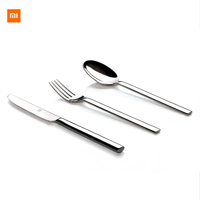 Xiaomi Huohou Stainless steel cutlery spoon Dinner Set Cutlery Knives Forks Spoons Stainless Steel Home Party Tableware Set
Xiaomi Huohou Stainless steel cutlery spoon Dinner Set Cutlery Knives Forks Spoons Stainless Steel Home Party Tableware Set