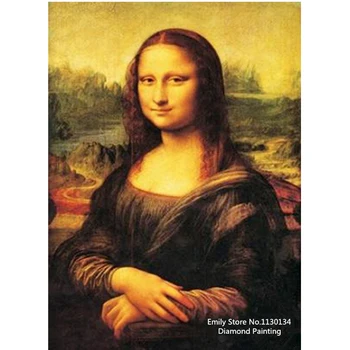 Diy diamond painting Mona Lisa smile diamond embroidery world famous art wall decor needlework new fashion DP245
Diy diamond painting Mona Lisa smile diamond embroidery world famous art wall decor needlework new fashion DP245