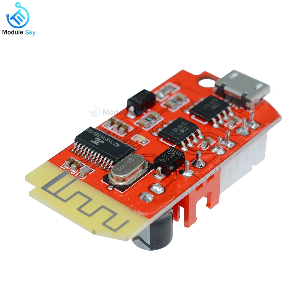 USB Bluetooth Digital Audio Amplifier Board 3.7-5V 3W Dual Plate DIY Wireless Bluetooth Speaker Sound Volume Control Module
USB Bluetooth Digital Audio Amplifier Board 3.7-5V 3W Dual Plate DIY Wireless Bluetooth Speaker Sound Volume Control Module