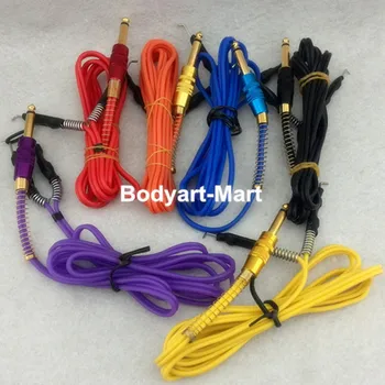 One Silicone Tattoo Clip Cord For Tattoo Power Kit Set Blue Black Purple Red Yellow Supply TCC09#
One Silicone Tattoo Clip Cord For Tattoo Power Kit Set Blue Black Purple Red Yellow Supply TCC09#