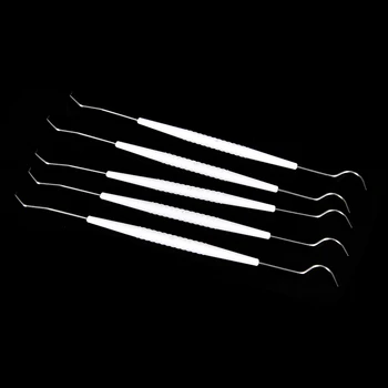 10Pcs Disposable Temporary Stainless Steel Double Hook Tooth Dental Explorer Dentalis Probe Dentist Tool Set High Quality
10Pcs Disposable Temporary Stainless Steel Double Hook Tooth Dental Explorer Dentalis Probe Dentist Tool Set High Quality