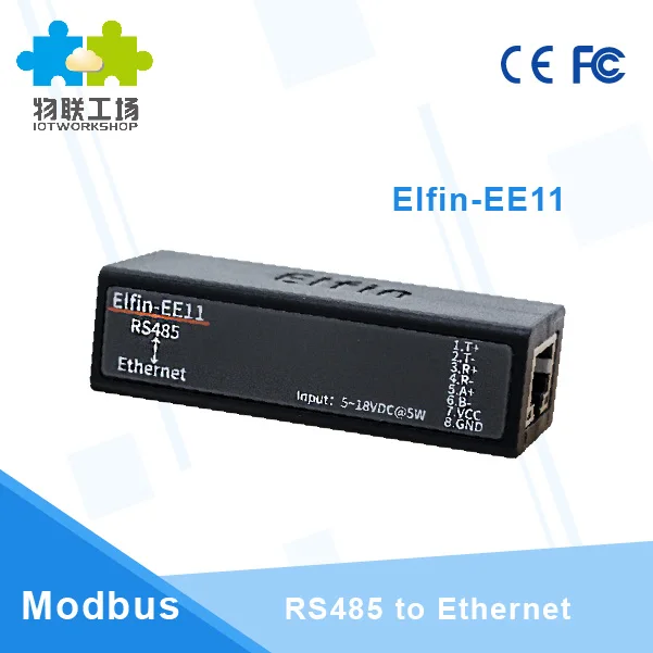 MINI RS485 serial server to Ethernet ModbusTCP serial to Ethernet RJ45 converter with embedded web server
MINI RS485 serial server to Ethernet ModbusTCP serial to Ethernet RJ45 converter with embedded web server