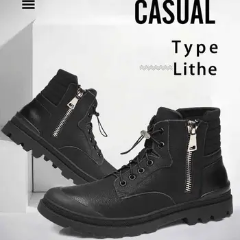 Men Genuine Leather Winter Boots High Quality Man Snow Boots Ankle Boots For Men Spring Autumn Business Shoes Men
Men Genuine Leather Winter Boots High Quality Man Snow Boots Ankle Boots For Men Spring Autumn Business Shoes Men