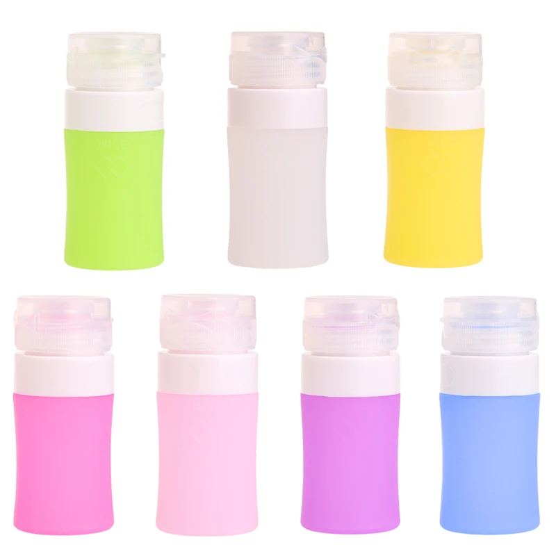 New 1Pc 38ml Portable Silicone Refillable Bottles Traveler Lotion Shampoo Press Bottle
New 1Pc 38ml Portable Silicone Refillable Bottles Traveler Lotion Shampoo Press Bottle