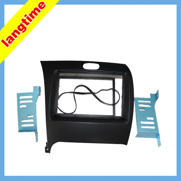 Car refitting DVD frame,DVD panel,Dash Kit,Fascia,Radio Frame,Audio frame for 2012 KIA K3,Cerao,Forte,2DIN (Chinese)
Car refitting DVD frame,DVD panel,Dash Kit,Fascia,Radio Frame,Audio frame for 2012 KIA K3,Cerao,Forte,2DIN (Chinese)