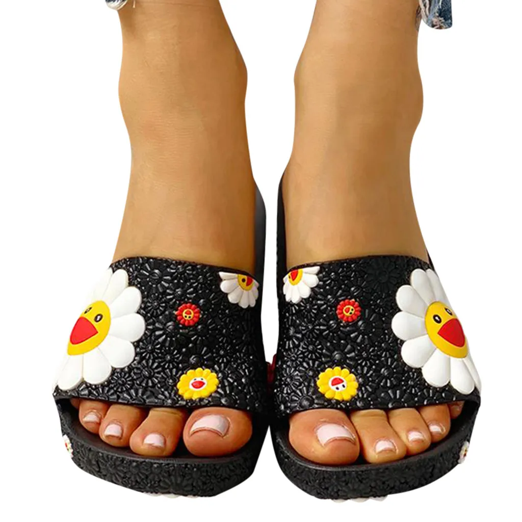 Sunflower print Women Slippers Home Slippers Summer Sandals Slides Women Shoes Flip Flops Sandalias beach shoes slides Mujer
Sunflower print Women Slippers Home Slippers Summer Sandals Slides Women Shoes Flip Flops Sandalias beach shoes slides Mujer