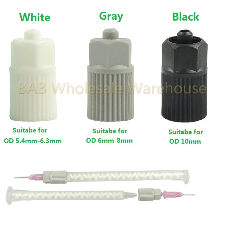 AB static mixing tube adapter screw end connect dispensing needle for static mixing tube switch Interface dispensing accessories
AB static mixing tube adapter screw end connect dispensing needle for static mixing tube switch Interface dispensing accessories
