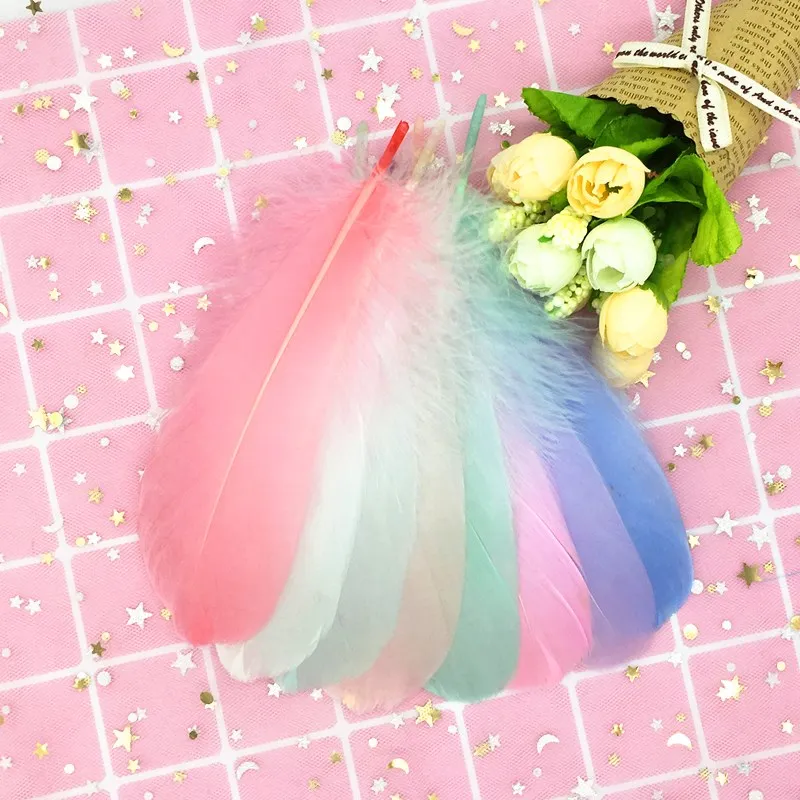 Natural Goose Feathers Plumes 4-6 Inches 10-15cm Multicolor Plume DIY Jewelry Crafts Feather Wedding Paty Home Decoration 50pcs
Natural Goose Feathers Plumes 4-6 Inches 10-15cm Multicolor Plume DIY Jewelry Crafts Feather Wedding Paty Home Decoration 50pcs
