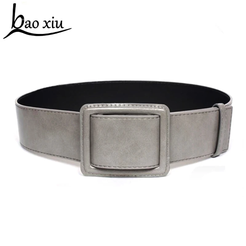 Fashion Women's long leather belt japanned leather belt all-match gray big buckle corset belt ultra wide cummerbunds accessories
Fashion Women's long leather belt japanned leather belt all-match gray big buckle corset belt ultra wide cummerbunds accessories